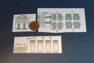 Les prochaines petites pièces...